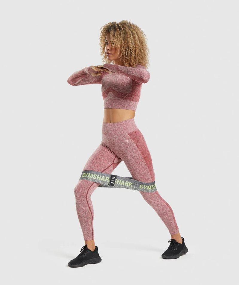 Women's Gymshark Flex High Waisted Leggings Pink | NZ 4FMAXG